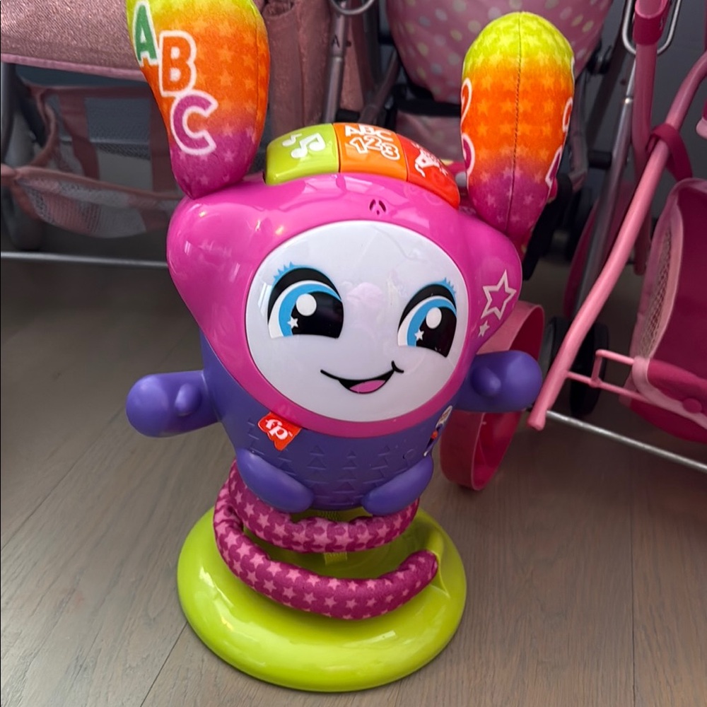 Colorful Interactive Bunny Toy plays different music and dances